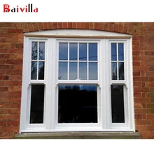 עיצוב לבית אלומיניום אנכי ואופקי הזזה Sashes Windows