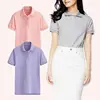 Basic style women clothing lady polo shirts wholesale in China