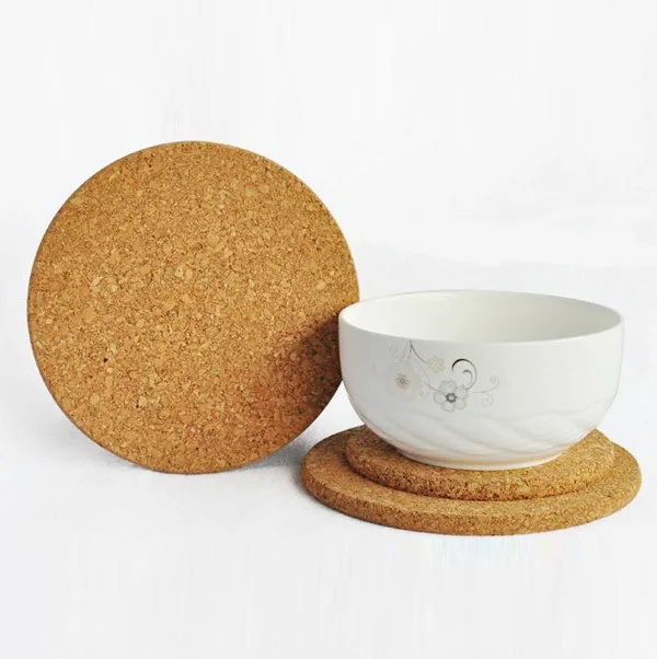 Round Cork Trivet Set Of 4 Heat Resistant Hot Pads,Cork Mat Buy