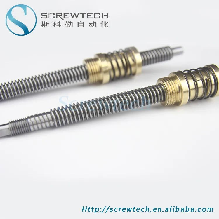Brass Nut Antibacklash Lead Screw Tr10x2 Buy Lead Screw Tr10x2,Anti