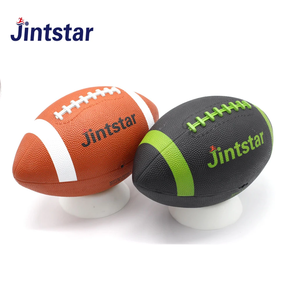 Custom Promotional Rubber American Football Ball Rugby Balls Wholesale