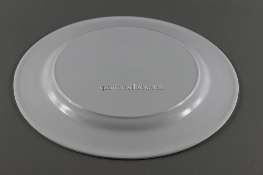 Round Melamine Dinner Plates For Western