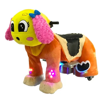 plush animal riding toys