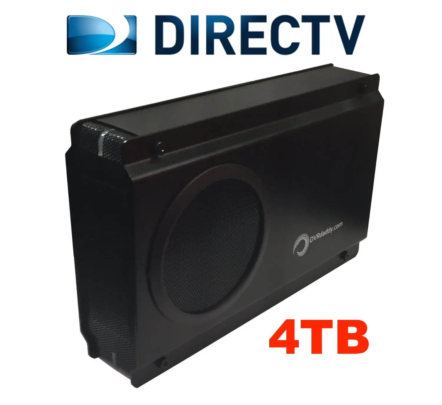 4TB External DVR Hard Drive Expander For DirecTV HR34 and HR44 Genie DVR. +4,000 Hours Recording Capacity and Free Shipping!