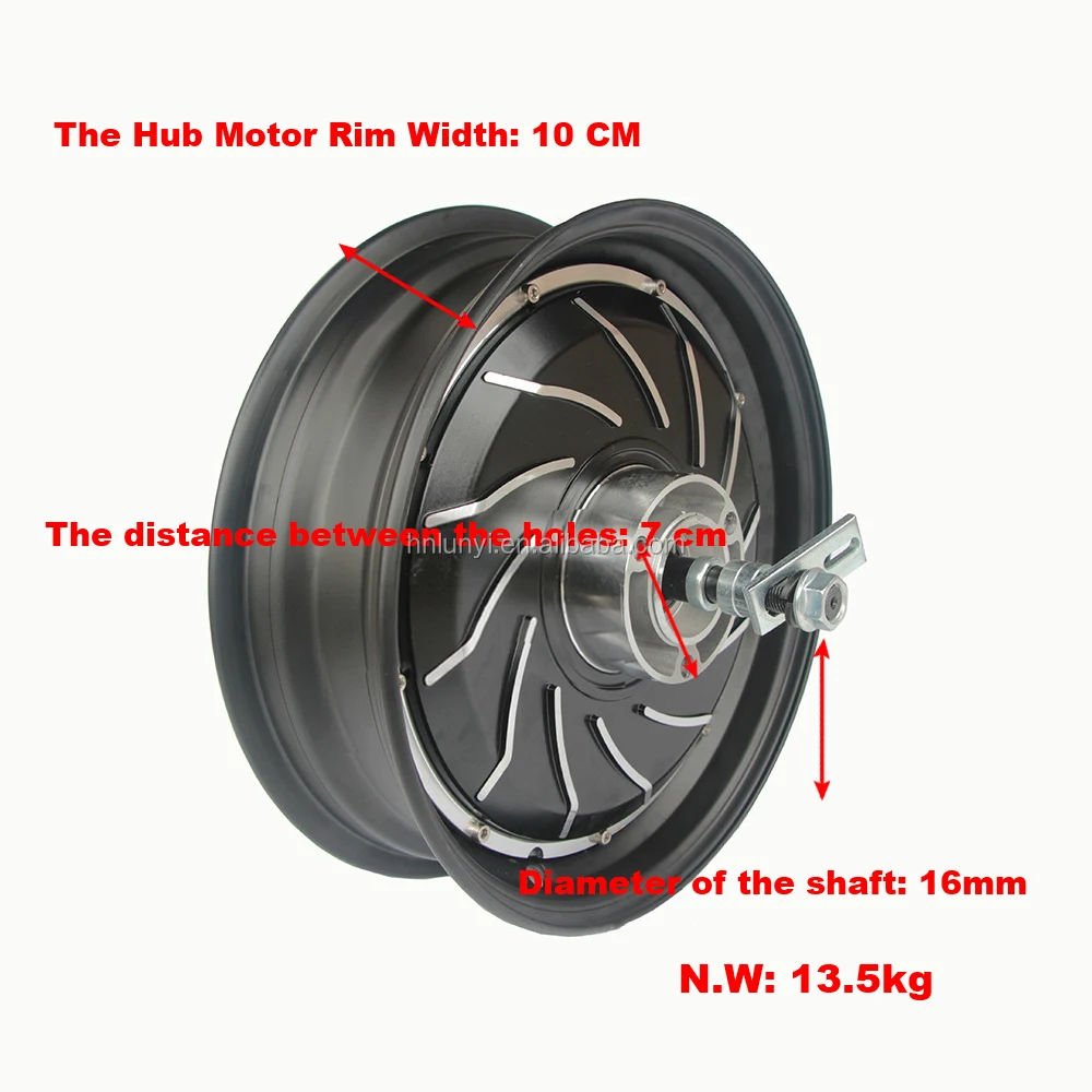 72v 2000w hub motor