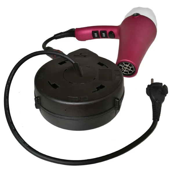 Mini 3 Wire Automatic Cord Winder For Hair Dryer Flat Iron And Clippers
