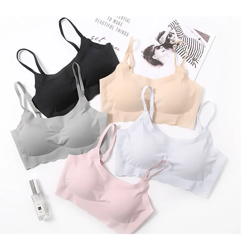 New fashion Japan hot sale seamless sleep push up breast bra