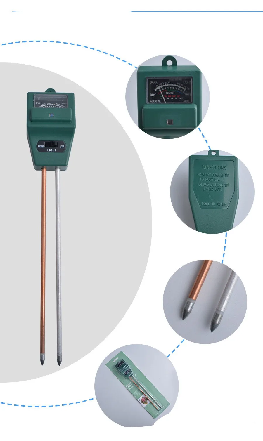 Digital Soil Moisture Test Meter /moist Sensor Buy Soil Ph Moisture