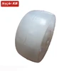 Single poly wheel swivel mounting plate light duty caster wheel for office equipment and chiairs and stools