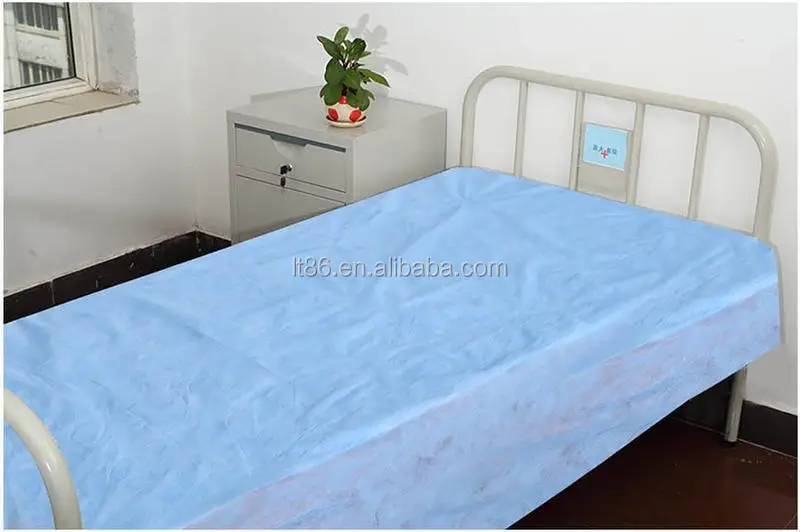 Hospital Disposable Nonwoven Sms Bed Cover / Bed Sheet / Bedspread Buy Disposable Hospital