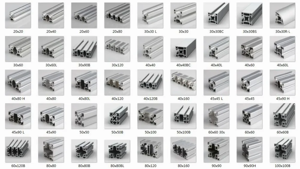 30 X 30 Aluminum C Channel Extrusion Profile Buy Aluminum C Channel