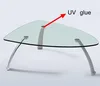 uv bonding glass to metal/glass table uv glue adhesive