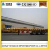 CHINA SINOTRUCK high quality low and high flat deck cargo trailer factory for visit