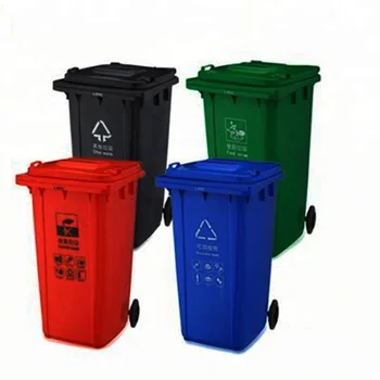 plastic dust bins