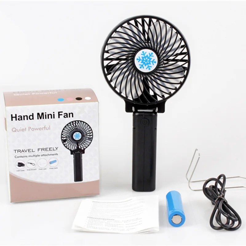 Portable Table Electric Rechargeable Folding Mini Usb Fan With Power ...