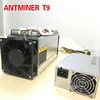 2018 In stock china Bitmain More stablely 12.5T Antminer T9 0.126J/GH Bitcoin Miner 12.5T Updated Model