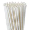 Professional Manufacturer China paper straws Dye-Free Food Grade Plain Paper Drinking Straws.