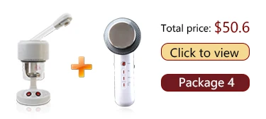 Professional portable beauty  table facial ion vapour steamer