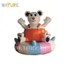 0.55mm PVC floating inflatable water air floater, new inflatable water toys for water park