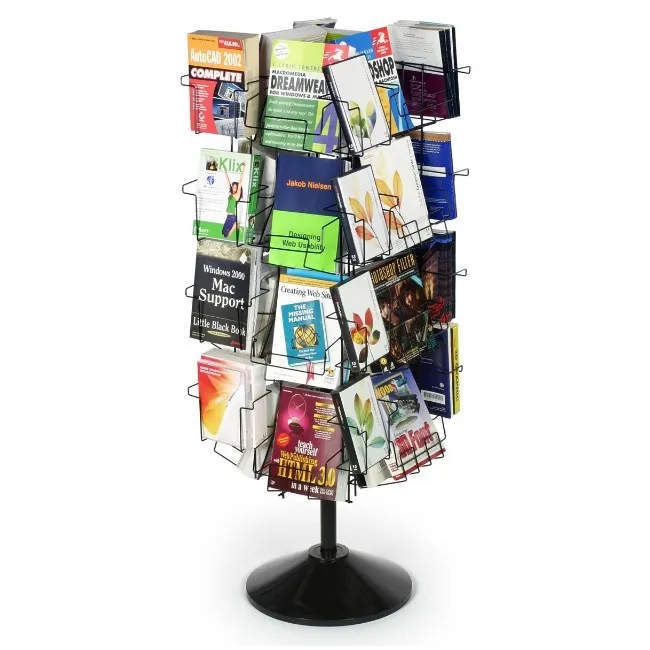 Rotating Brochure Display Rack