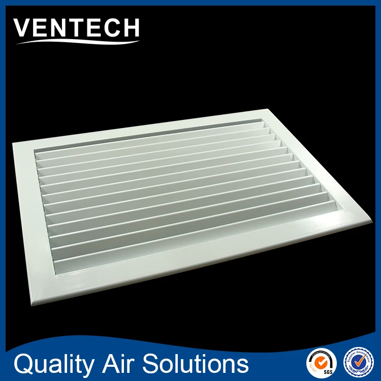 Air Conditioner Ceiling Return Vent Customized Wall Aluminum