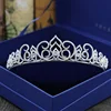 Hot Bridal Princess AAA CZ Tiara Wedding Crown Pageant Hair Accessory