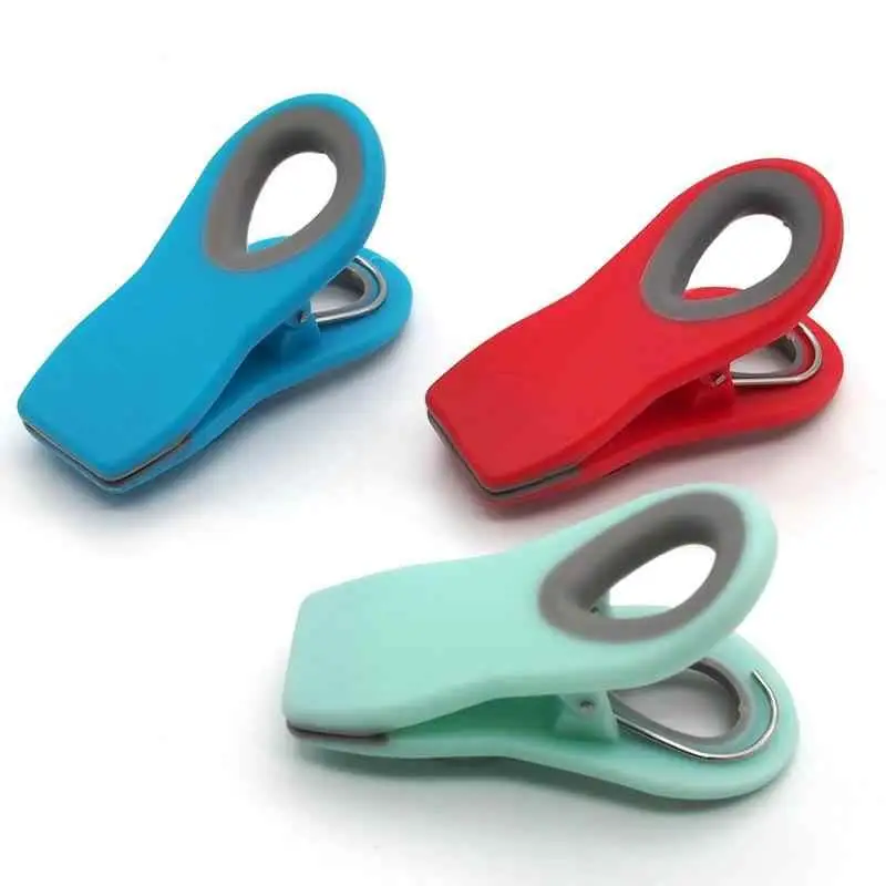 Food Clips Magnetic All-purpose Clip Bag Clip - Buy Multiple Colors 