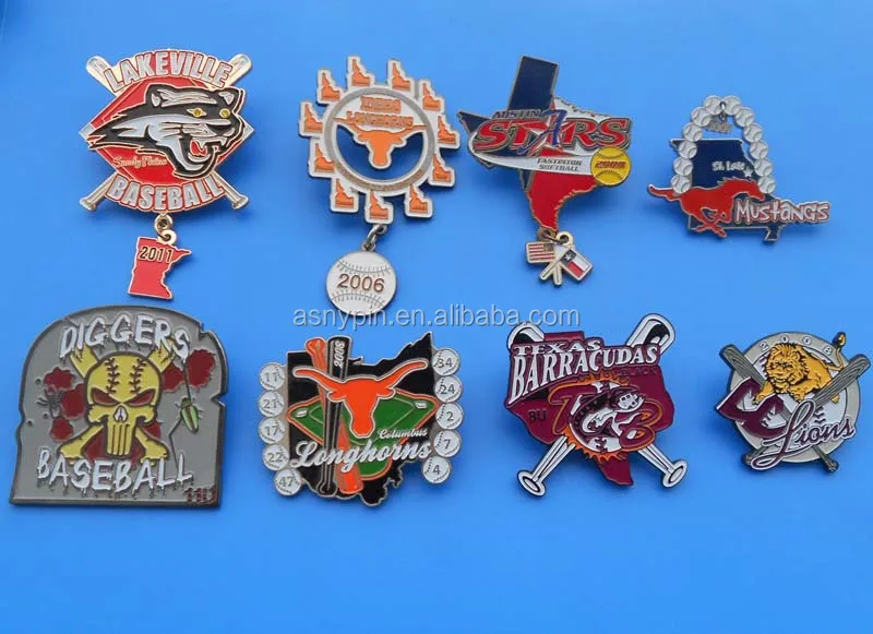 2015 hot! collector technique baseball trading pins