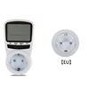 Digital LCD display power consumption detection socket