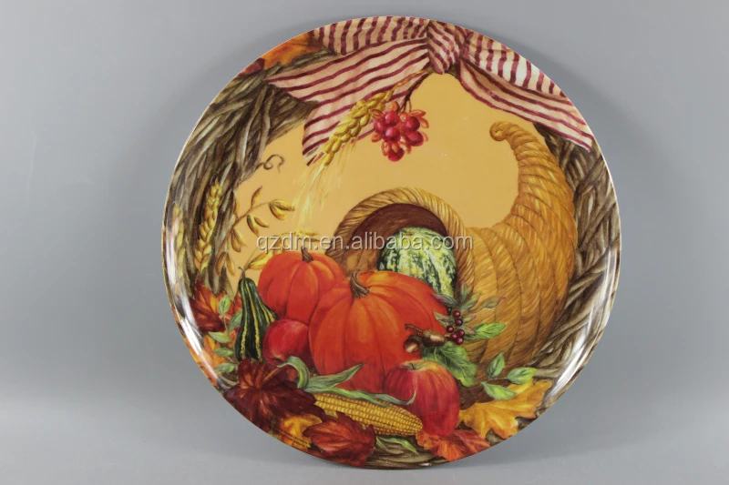 Nation Style Melamine Dinner Plate Plastic Dishes