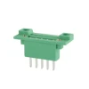 5.08mm wall/panel mounted male pluggable terminal block connectors