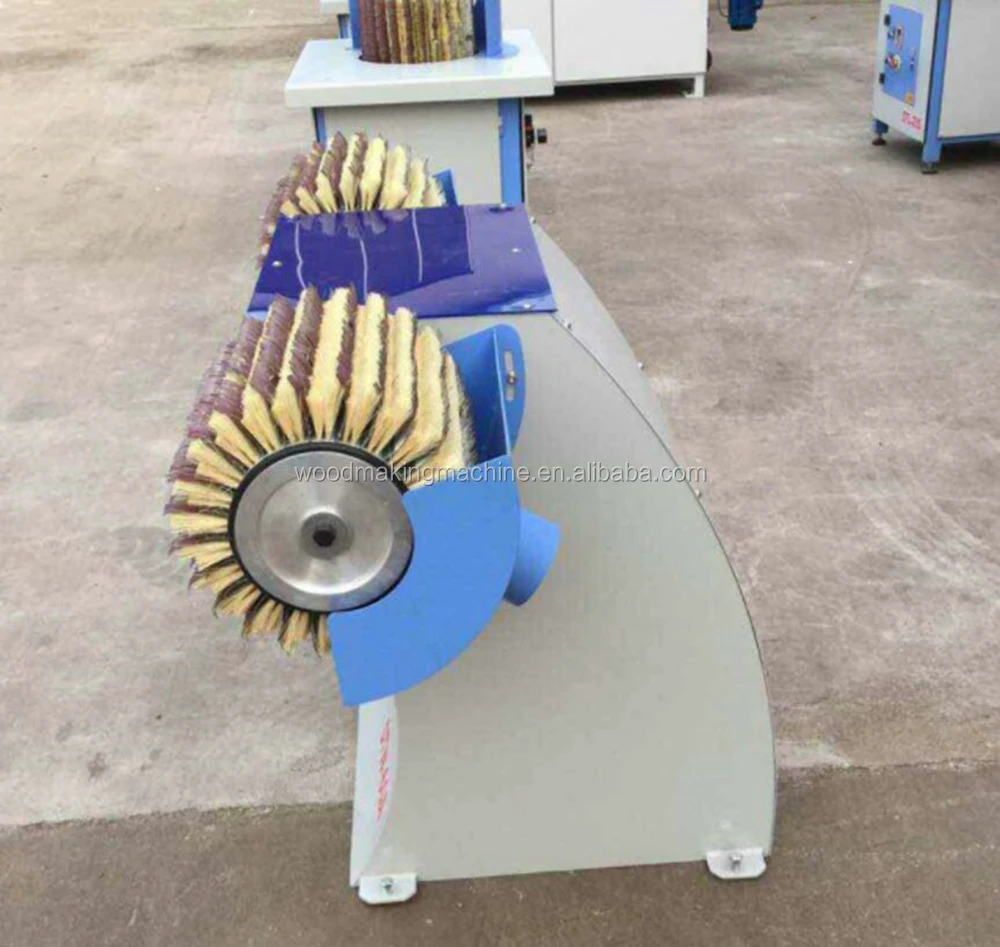 Dtw60 Horizontal Manual Wood Furniture Polish Brush Sanding Polisher