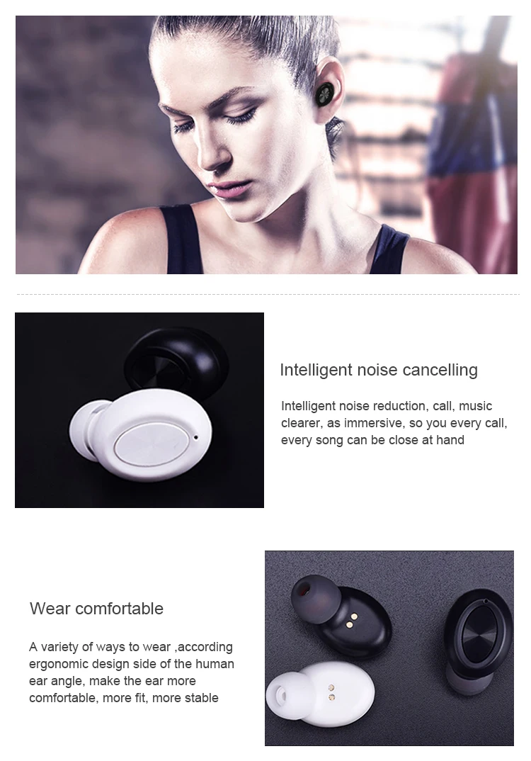 X17 Mini Bluetooth Wireless Earphone Sport Headphone Wireless Headset