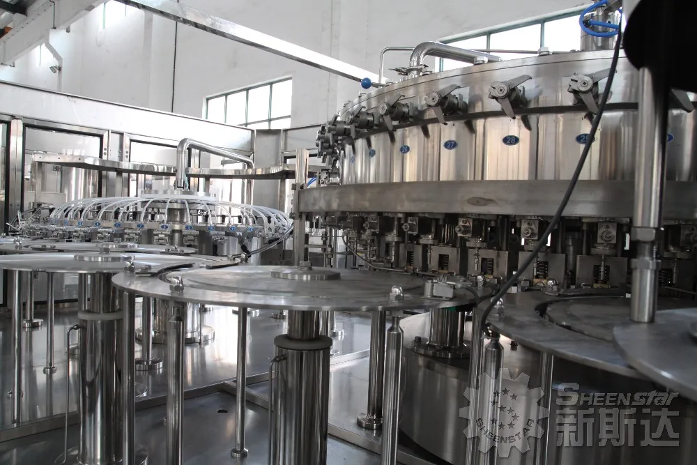 Siemens Plc Sparkling Water Energy Drink Production Bottling Plant