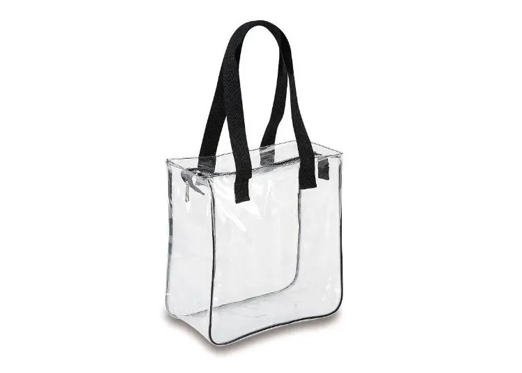 designer clear tote bags