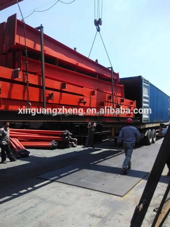 CCIC certificated prefabricated steel rice milling plant in Nigeria
