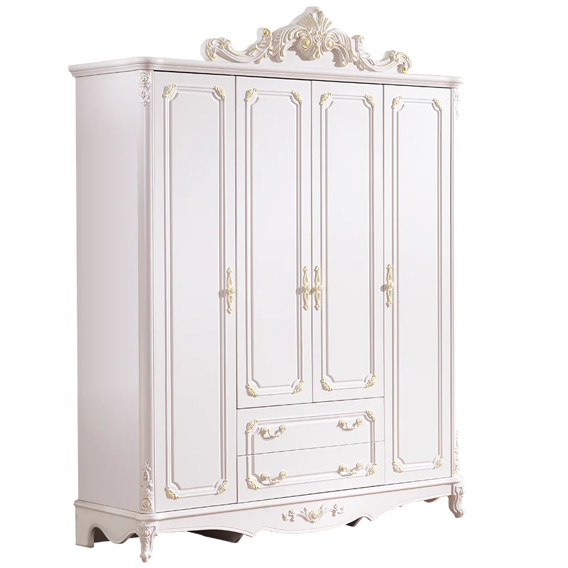 Venta al por mayor roperos con estilo antiguo blanco-Compre online los