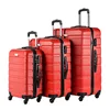 2018 Multi-colors ABS 3pcs luggage sets wholesale fancy model trolley suitcase sets 20" 24" 28"