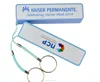 Custom logo printed portable external smart phone battery charger keychain perfume power bank