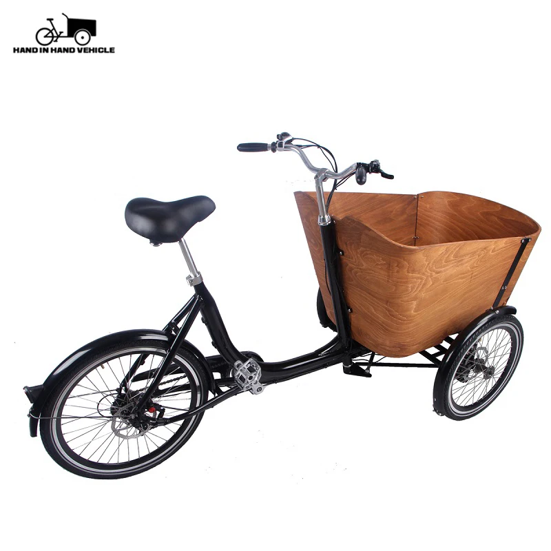Pedal Assist Tricycle Electric 250w Delivery Electric Passenger Bicycle Cargo Bike For Sale 