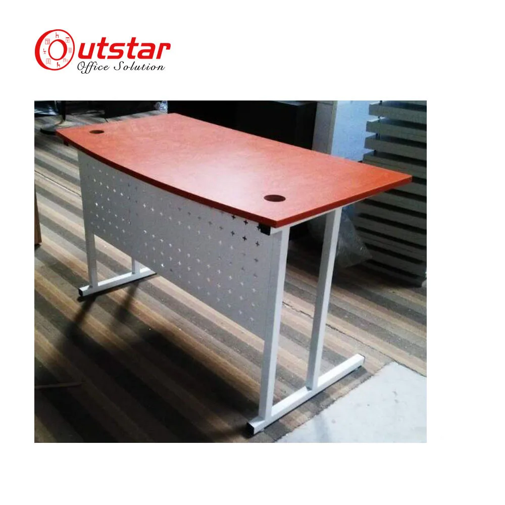 Custommade Office Desk Solid Wood Top Metal Leg Loft Office Table