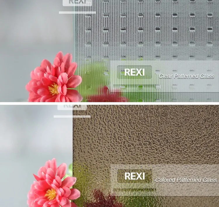 Acid Etched Lacquered Patterned Decorative Glass Ce Certified Buy