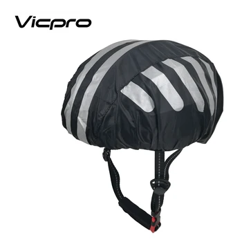 Bike Helmet Cover With Reflective Strip,High Visibility Waterproof