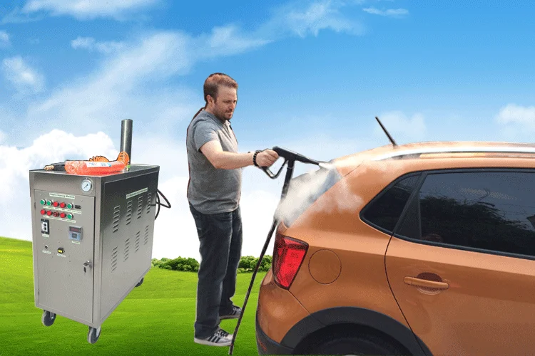 Ce Two Guns No Boiler 20bar Lpg Steam Car Wash Machine Price,Steam Jet Car Wash Machine For Sale