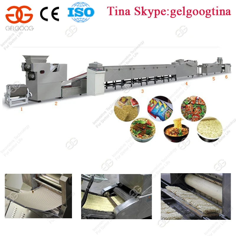 Automatic Instant Noodles Making Product Line Maggi Noodle Production Process