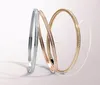 YCB6413 925 Sterling Silver Bangle with CZ around