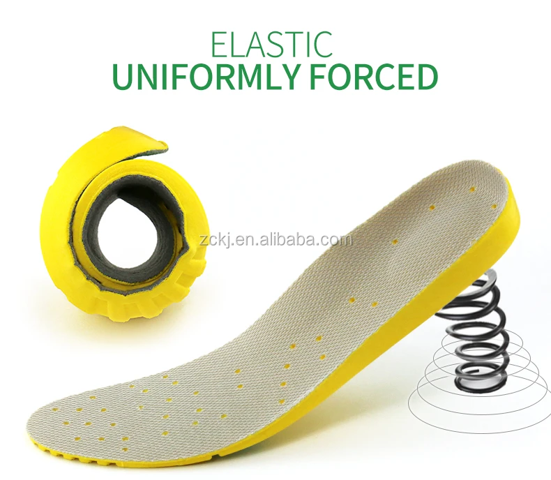 Polyurethane Orthotic Insole Breathable Plantar Fasciitis Olastic Mesh