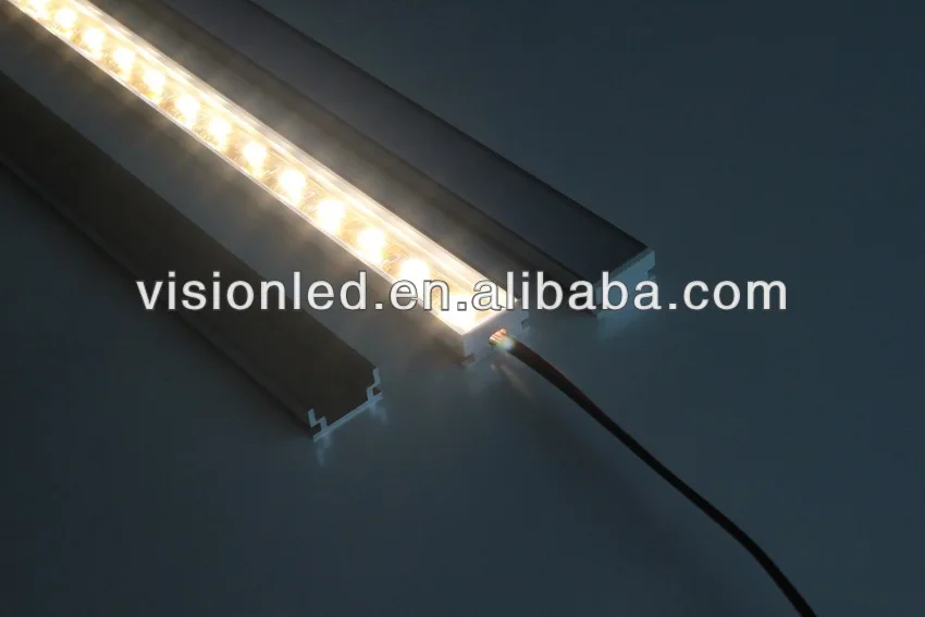 On-foot aluminum profile for led floor light with thick cover! 1meter/pcs, 12pcs a lot.
