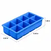 Housemade large molds forms pops silicone ice pack