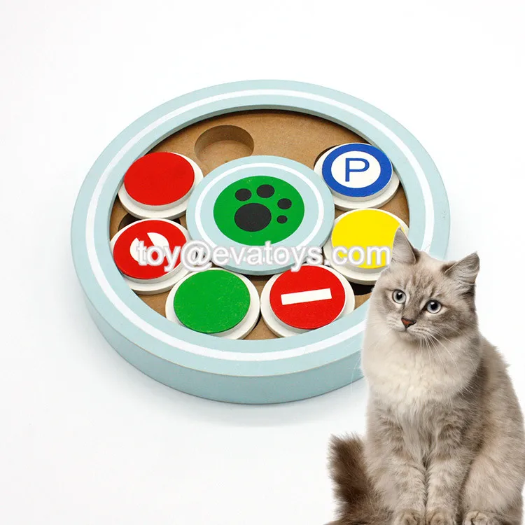 Best Interactive Fun Iq Game Feeder Hide And Seek Toys Wooden Puzzles